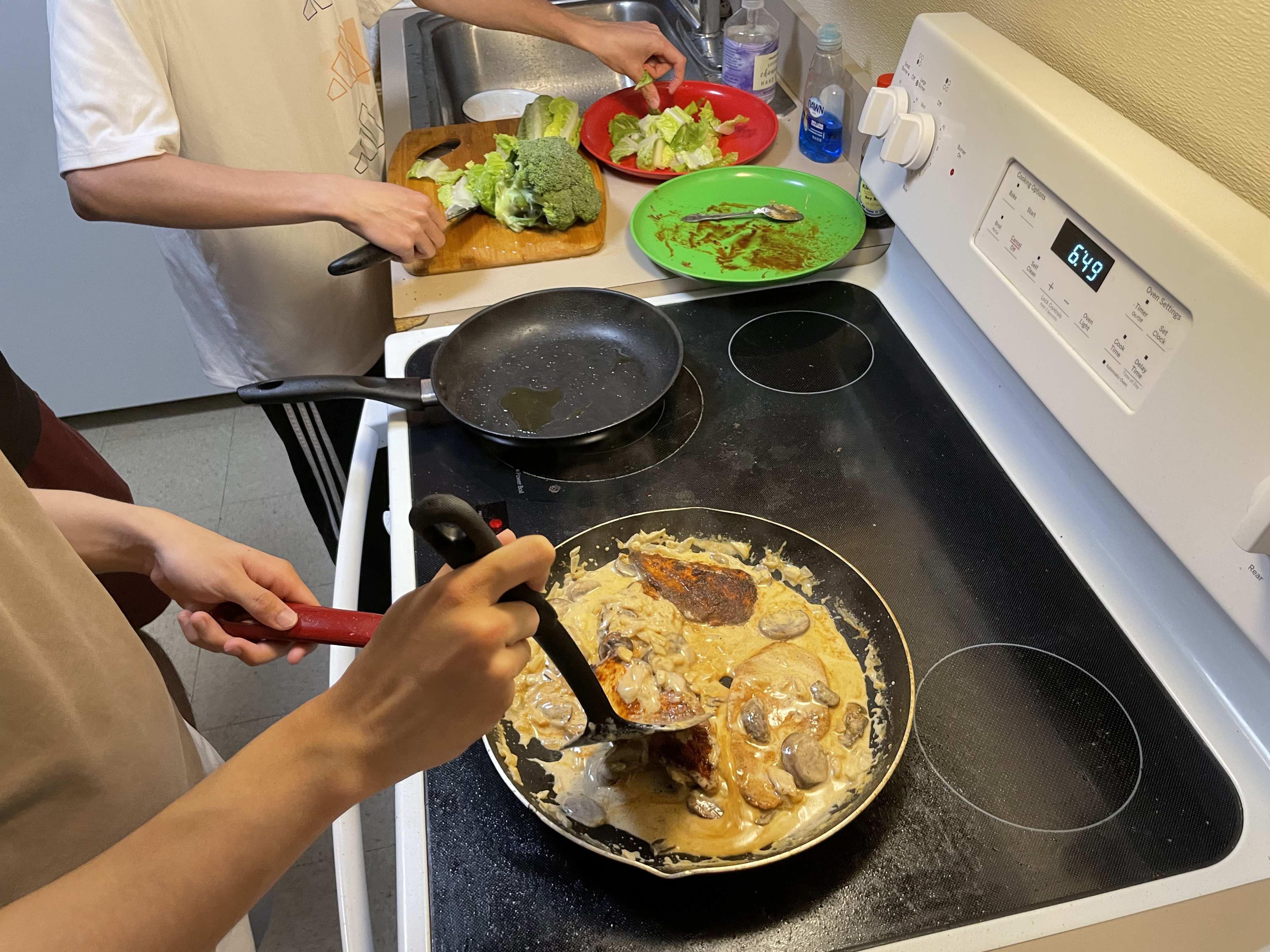 Creamy mushroom chicken